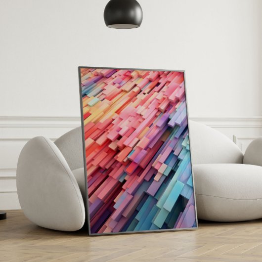 Abstract geometrisch Poster