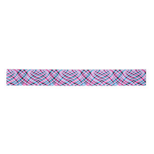 Abstract, geometrisch satijnen lint