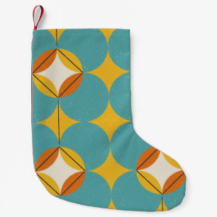 Abstract, geometrisch Scandinavisch patroon. Kleine Kerstsok