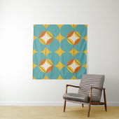 Abstract, geometrisch Scandinavisch patroon. Wandkleed (In situ)
