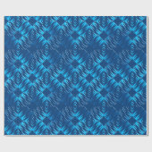Abstract geometrisch scheepspatroon cadeaupapier (Vlak)