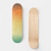 Abstract geometrisch skateboard (Voorkant)