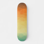 Abstract geometrisch skateboard (Voorkant)