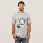 Abstract geometrisch t-shirt (Voorkant volledig)