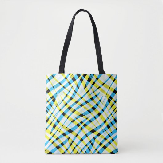 Abstract, geometrisch tote bag (Voorkant)