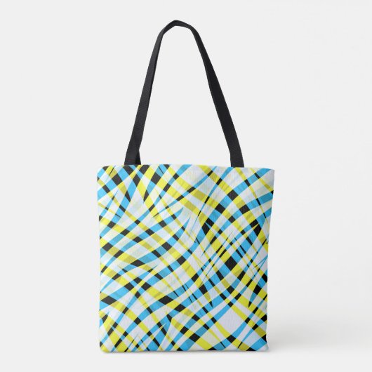 Abstract, geometrisch tote bag (Achterkant)