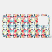 Abstract geometrisch tribale lijnpatroon Case-Mate iPhone case (Achterkant (horizontaal))