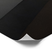 Abstract geometrisch tunnellichtontwerp poster (Hoek)