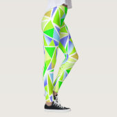 Abstract , geometrisch , veelhoekig leggings (Rechts)