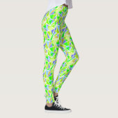 Abstract , geometrisch , veelhoekig leggings (Rechts)