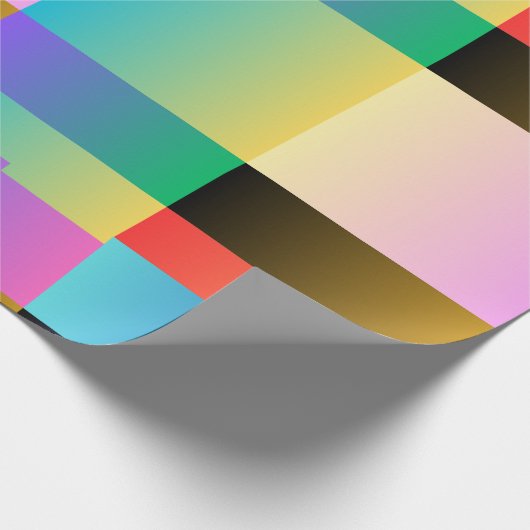 Abstract geometrisch verloop cadeaupapier (Hoek)