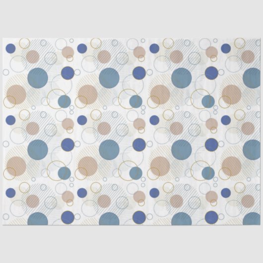Abstract Geometrisch Vorm Tissue Inpakpapier Tissuepapier (Voorkant)