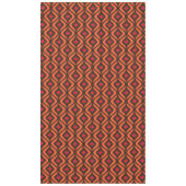 abstract geometrisch vormpatroon uit de jaren '70 tafelkleed (Voorkant)