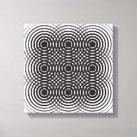 abstract geometrisch zwart-wit ontwerp