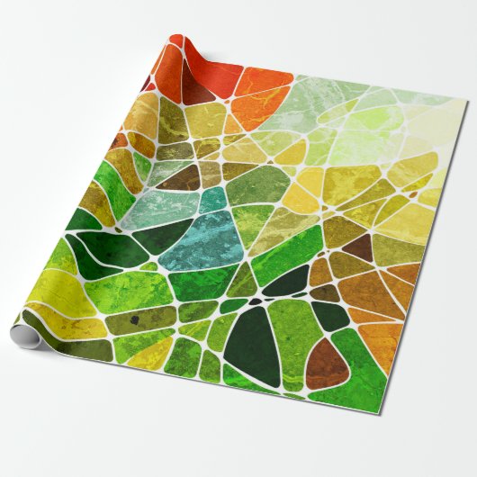 abstract geometrische grijpachtergrond, grijp cadeaupapier (Uitgerold)