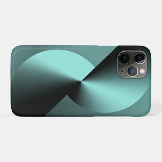 Abstract Geometrische iPhone 11 Pro Hoes (Achterkant (horizontaal))