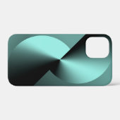 Abstract geometrische iPhone 12 Mini hoes (Achterkant (horizontaal))