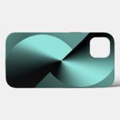 Abstract geometrische iPhone 13 hoes (Achterkant (horizontaal))