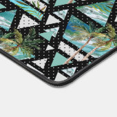 Abstract Geometrische palmen en golven Bureaumat (Hoek)