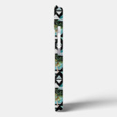 Abstract Geometrische palmen en golven Case-Mate iPhone Case (Achterkant / Links)