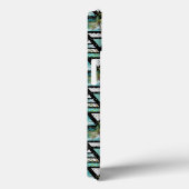 Abstract Geometrische palmen en golven Case-Mate iPhone Case (Achterkant / Rechts)
