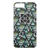 Abstract Geometrische palmen en golven Case-Mate iPhone Case (Achterkant)