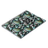 Abstract Geometrische palmen en golven Notitieboek (Linkerzijde)