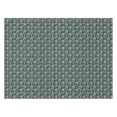 Abstract Geometrische palmen en golven Tafelkleed (Voorkant (Horizontaal))