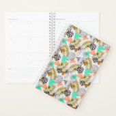 Abstract geotropisch bladpatroon planner (Display)