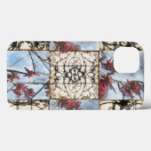 Abstract gepanelde afschildering met schuifwerk Case-Mate iPhone case (Achterkant (horizontaal))