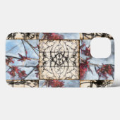 Abstract gepanelde afschildering met schuifwerk Case-Mate iPhone case (Achterkant (horizontaal))
