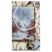 Abstract gepanelde afschildering met schuifwerk klein cadeauzakje (Achterkant)