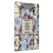 Abstract gepanelde afschildering met schuifwerk klembord (Rechts)