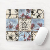 Abstract gepanelde afschildering met schuifwerk muismat (Met muis)