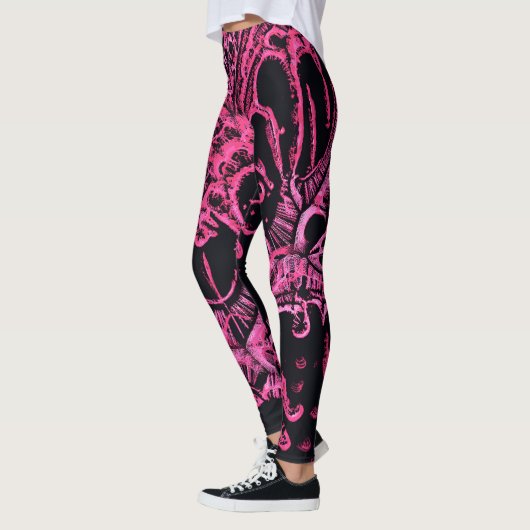 Abstract gepatterd leggings (Links)