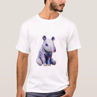 Abstract Gequilde Paarse Wandtapijt Mannen T-shirt