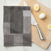 Abstract geruite vormgeving 1 theedoek (Quarter Fold)