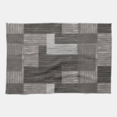 Abstract geruite vormgeving 1 theedoek (Horizontaal)