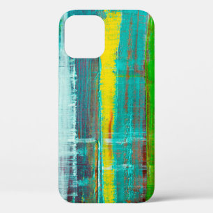 Abstract geschilderd canvas. Olieverf op een palet Case-Mate iPhone Case