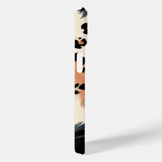 Abstract geschilderd exotisch dierenprint luipaard Case-Mate iPhone case (Achterkant / Rechts)
