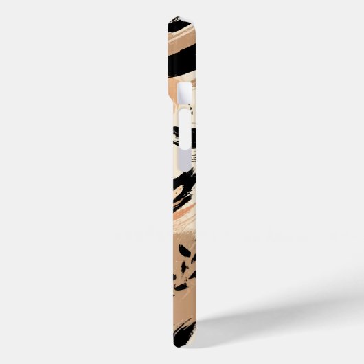 Abstract geschilderd exotisch dierenprint luipaard Case-Mate iPhone case (Achterkant / Links)