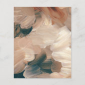 abstract geschilderd terracotta met uitzondering v flyer (Achterkant)