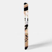 Abstract geschilderde exotische dierenprint luipaa Case-Mate iPhone case (Achterkant / Links)