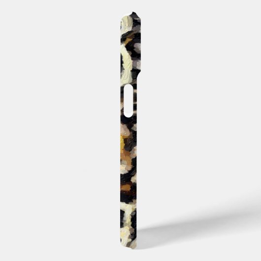 Abstract geschilderde gemengde wilde dierenprint Case-Mate iPhone case (Achterkant / Rechts)