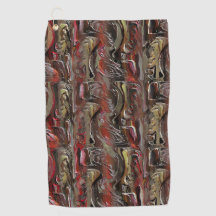 Abstract gesneden in mahonie en donkerrood