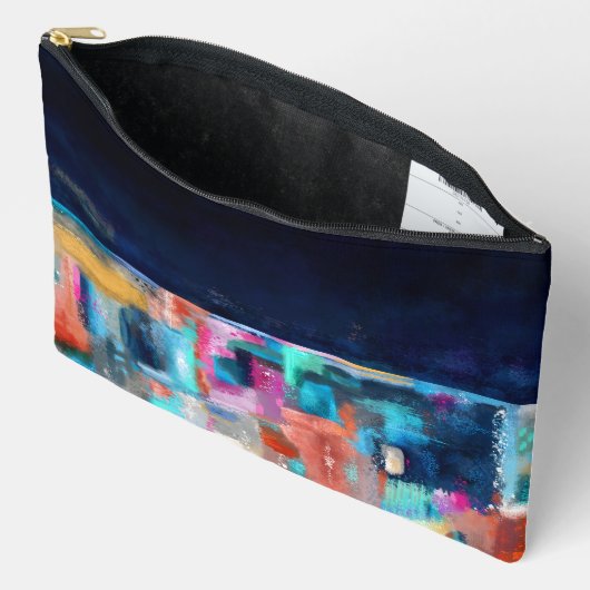 Abstract gesneden naaizak etui (Open)