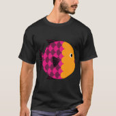Abstract gestileerde vis t-shirt (Voorkant)