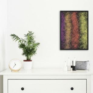 Abstract gestreepte plakboekpostertextuur poster