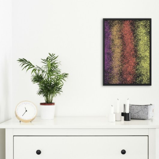 Abstract gestreepte plakboekpostertextuur poster