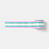 Abstract, gestript, elegant leuk per schatje satijnen lint (Voorkant)